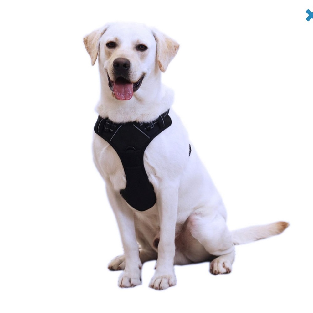 ANWA No Pull Dog Harness Pet Reflective Control Adjustable Vest with Handle